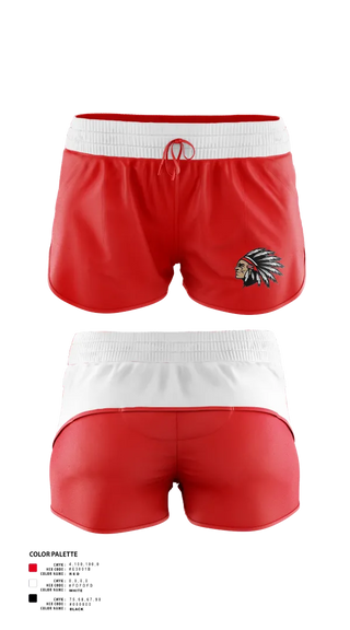 Womens Shorts, Social Circle Cheer, Cheer, Teamtime, Team time, sublimation, custom sports apparel, team uniforms, spirit wear, spiritwear, sports uniforms, custom shirts, team store, custom team store, fundraiser sports, apparel fundraiser