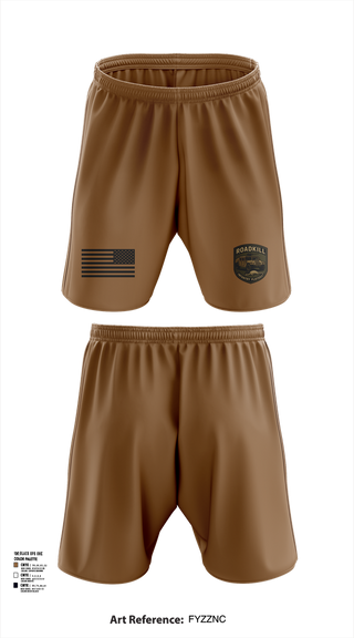 Athletic Shorts With Pockets, ROADKILL, , Teamtime, Team time, sublimation, custom sports apparel, team uniforms, spirit wear, spiritwear, sports uniforms, custom shirts, team store, custom team store, fundraiser sports, apparel fundraiser