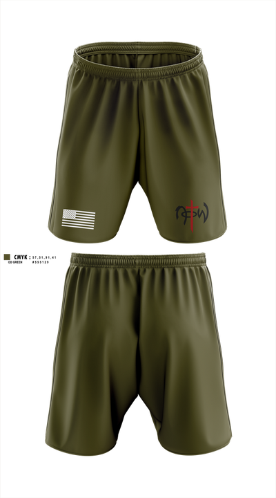 7th ESB 1478980 Athletic Shorts With Pockets - 101
