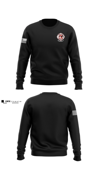 Crew Neck Sweatshirt, Edinburgh Fire & Rescue, Fire Department, Teamtime, Team time, sublimation, custom sports apparel, team uniforms, spirit wear, spiritwear, sports uniforms, custom shirts, team store, custom team store, fundraiser sports, apparel fundraiser