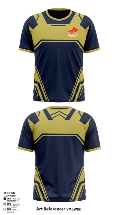 Schuylkill Haven Football 10967518 Short Sleeve Performance Shirt - 1