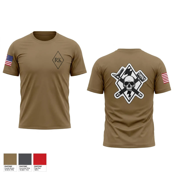 Short Sleeve Performance Shirt, 3rd Platoon Cco 2-37 AR, Army, Teamtime, Team time, sublimation, custom sports apparel, team uniforms, spirit wear, spiritwear, sports uniforms, custom shirts, team store, custom team store, fundraiser sports, apparel fundraiser