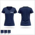 Jroc 51588150 Women's Short Sleeve V-neck Shirt - 1