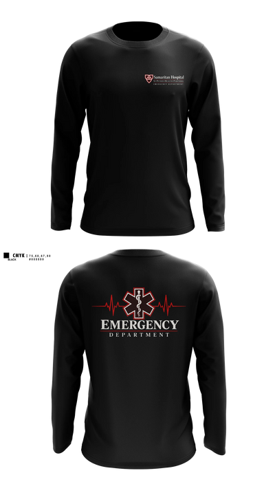 St Peters health Long Sleeve Performance Shirt - 3