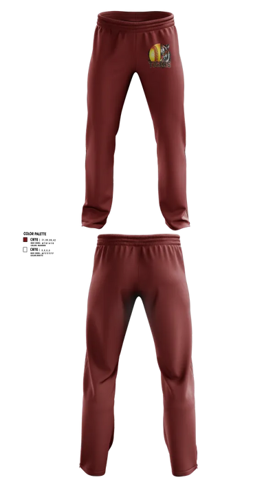 Pensacola High Lady Tigers 64888342 Sweatpants - 3