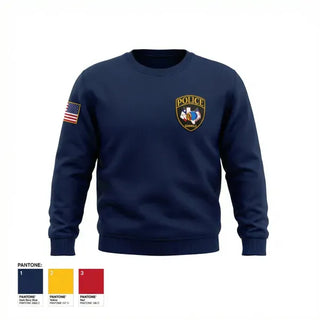 Crew Neck Sweatshirt, Goodlettsville CID, Police, Teamtime, Team time, sublimation, custom sports apparel, team uniforms, spirit wear, spiritwear, sports uniforms, custom shirts, team store, custom team store, fundraiser sports, apparel fundraiser