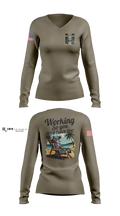 252engcoreardetachment Women's Long Sleeve V-neck Shirt - 3