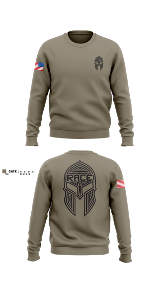 Crew Neck Sweatshirt, Race, Army, Teamtime, Team time, sublimation, custom sports apparel, team uniforms, spirit wear, spiritwear, sports uniforms, custom shirts, team store, custom team store, fundraiser sports, apparel fundraiser