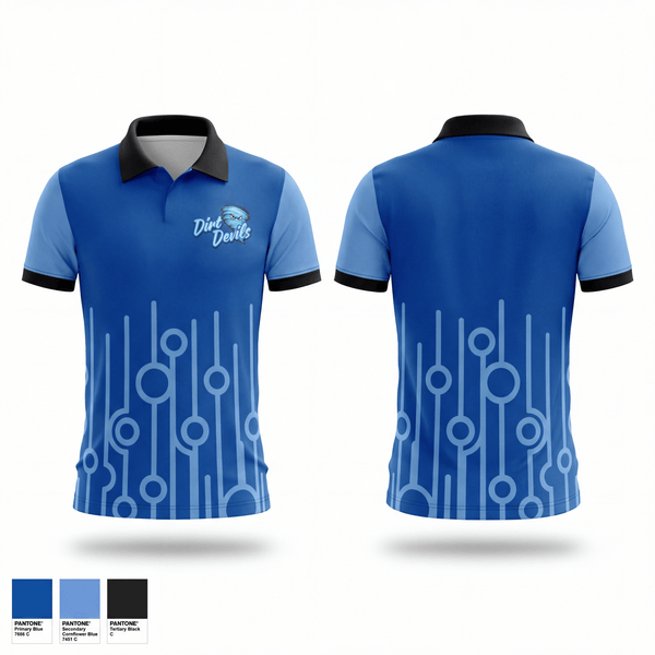 Short Sleeve Performance Polo, Dirt Devils, Softball, Teamtime, Team time, sublimation, custom sports apparel, team uniforms, spirit wear, spiritwear, sports uniforms, custom shirts, team store, custom team store, fundraiser sports, apparel fundraiser