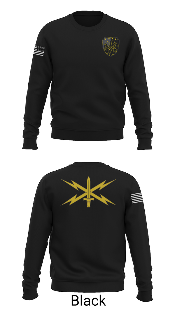 Crew Neck Sweatshirt, 11th Cyber BN, Army, Teamtime, Team time, sublimation, custom sports apparel, team uniforms, spirit wear, spiritwear, sports uniforms, custom shirts, team store, custom team store, fundraiser sports, apparel fundraiser