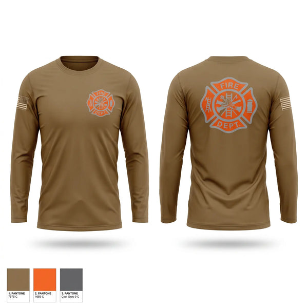 Long Sleeve Performance Shirt, Concord green fire department, Fire Department, Teamtime, Team time, sublimation, custom sports apparel, team uniforms, spirit wear, spiritwear, sports uniforms, custom shirts, team store, custom team store, fundraiser sports, apparel fundraiser