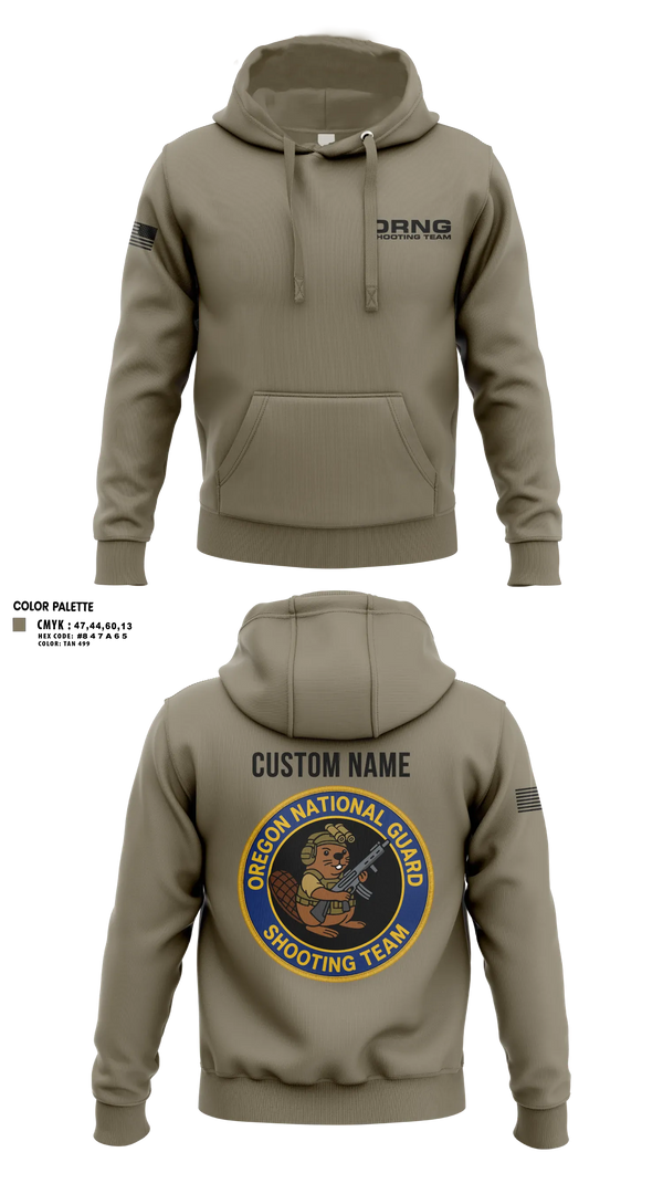 Hoodie, Oregon national guard shooting team, Army, Teamtime, Team time, sublimation, custom sports apparel, team uniforms, spirit wear, spiritwear, sports uniforms, custom shirts, team store, custom team store, fundraiser sports, apparel fundraiser