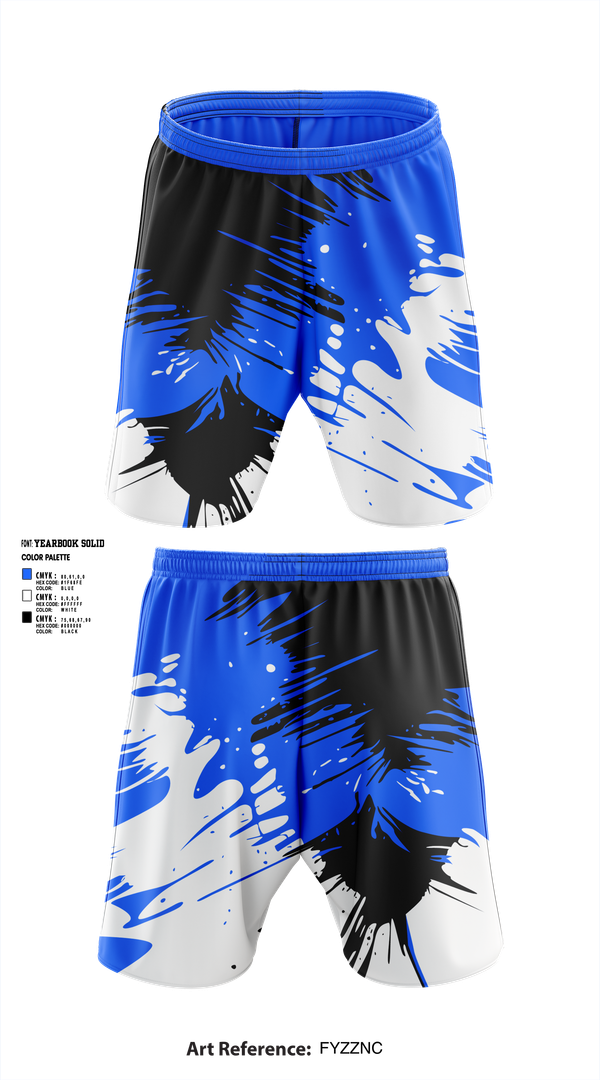 Athletic Shorts With Pockets, PBFC Rush, Spirit Store, Teamtime, Team time, sublimation, custom sports apparel, team uniforms, spirit wear, spiritwear, sports uniforms, custom shirts, team store, custom team store, fundraiser sports, apparel fundraiser