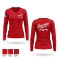 356 EPBS Women's Long Sleeve V-neck Shirt - 1