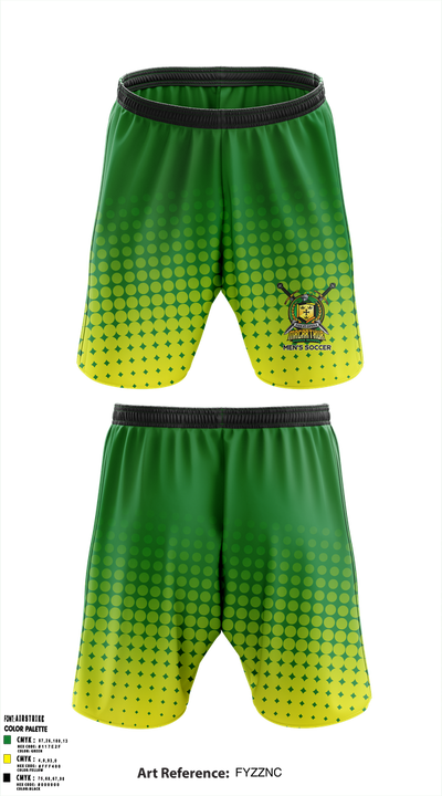 MacArthur Scots Soccer 93459235 Athletic Shorts With Pockets - 1