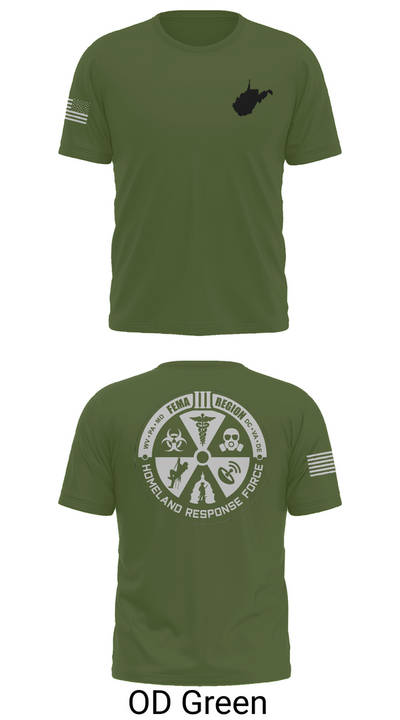 Region 3 Homeland Response Force 34212172 Old School Cotton Feel Shirt - 50