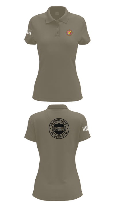 220th TC 97378584 Women's Short Sleeve Performance Polo  - 75