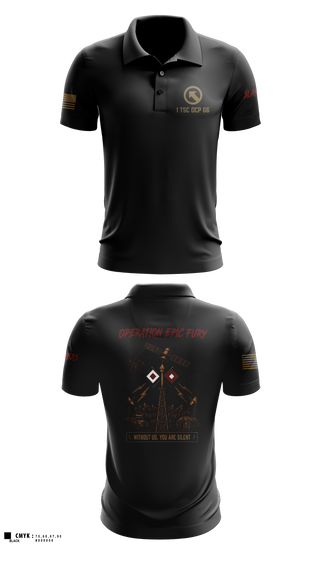 Short Sleeve Performance Polo, 1 TSC OCP G6, Army, Teamtime, Team time, sublimation, custom sports apparel, team uniforms, spirit wear, spiritwear, sports uniforms, custom shirts, team store, custom team store, fundraiser sports, apparel fundraiser