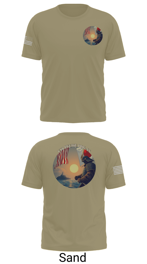 Old School Cotton Feel Shirt, Uss Preble DDG 88, , Teamtime, Team time, sublimation, custom sports apparel, team uniforms, spirit wear, spiritwear, sports uniforms, custom shirts, team store, custom team store, fundraiser sports, apparel fundraiser