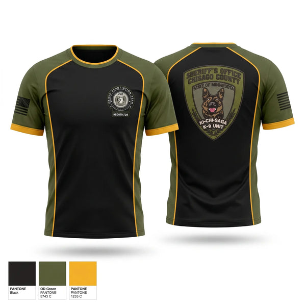 Short Sleeve Performance Shirt, Chisago County ERU, Police, Teamtime, Team time, sublimation, custom sports apparel, team uniforms, spirit wear, spiritwear, sports uniforms, custom shirts, team store, custom team store, fundraiser sports, apparel fundraiser
