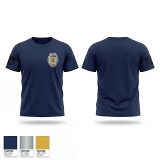 Old School Cotton Feel Shirt, Hudson Police Department, Police, Teamtime, Team time, sublimation, custom sports apparel, team uniforms, spirit wear, spiritwear, sports uniforms, custom shirts, team store, custom team store, fundraiser sports, apparel fundraiser