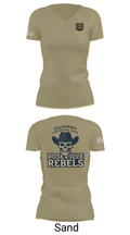 Team Roseville 67248526 Women's Short Sleeve V-neck Shirt - 84