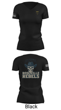 Team Roseville 67248526 Women's Short Sleeve V-neck Shirt - 27