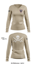 TDS 47878171 Women's Long Sleeve V-neck Shirt - 103