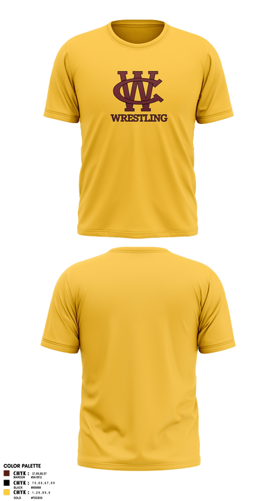 West Chester Youth Wrestling 39764768 Short Sleeve Performance Shirt - 7