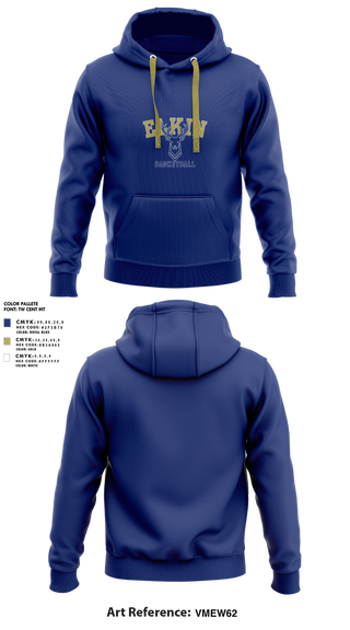 Hoodie, Elkin High School Basketball, Women's Basketball, Teamtime, Team time, sublimation, custom sports apparel, team uniforms, spirit wear, spiritwear, sports uniforms, custom shirts, team store, custom team store, fundraiser sports, apparel fundraiser