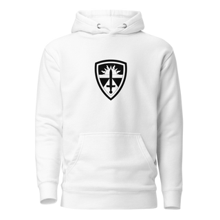 Unisex Hoodie - 1 - White