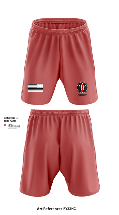 Lance missile reunion Athletic Shorts With Pockets - 251