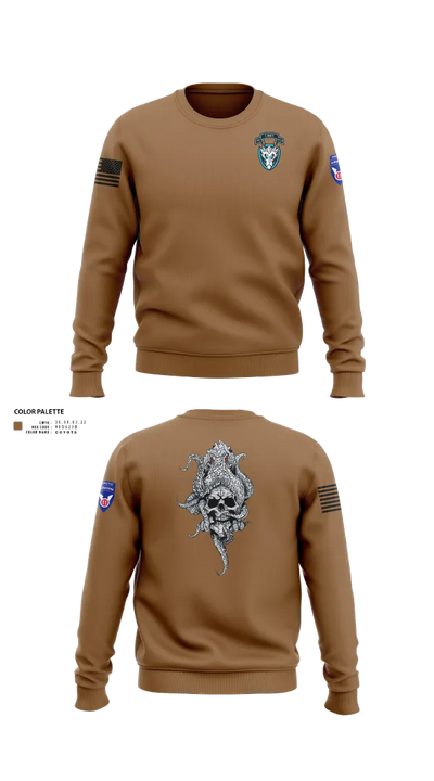 95th cbrn 3rd plt Crew Neck Sweatshirt - 110