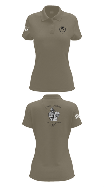 2505 EDET 56797799 Women's Short Sleeve Performance Polo  - 75
