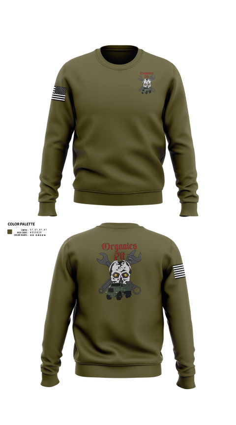 Crew Neck Sweatshirt, Organics plt, Marines, Teamtime, Team time, sublimation, custom sports apparel, team uniforms, spirit wear, spiritwear, sports uniforms, custom shirts, team store, custom team store, fundraiser sports, apparel fundraiser
