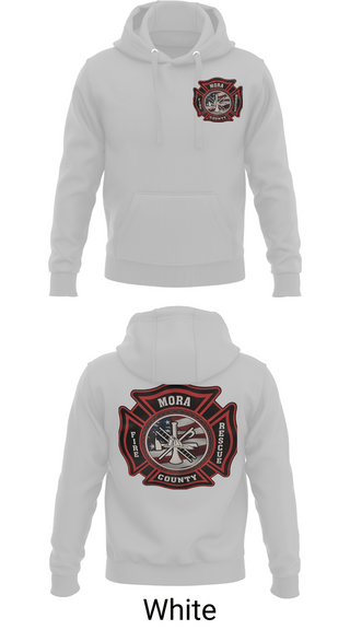 Hoodie, Mora county fire, Fire Department, Teamtime, Team time, sublimation, custom sports apparel, team uniforms, spirit wear, spiritwear, sports uniforms, custom shirts, team store, custom team store, fundraiser sports, apparel fundraiser