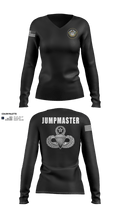 JCU 40817356 Women's Long Sleeve V-neck Shirt - 73