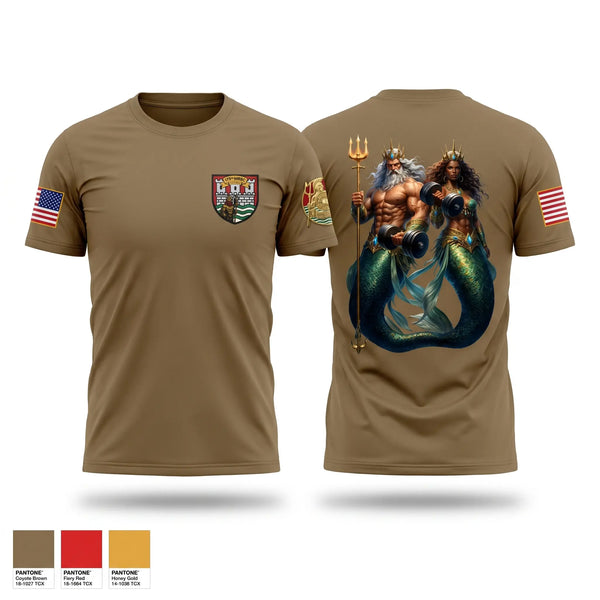 Old School Cotton Feel Shirt, 175th MRBC, Army, Teamtime, Team time, sublimation, custom sports apparel, team uniforms, spirit wear, spiritwear, sports uniforms, custom shirts, team store, custom team store, fundraiser sports, apparel fundraiser