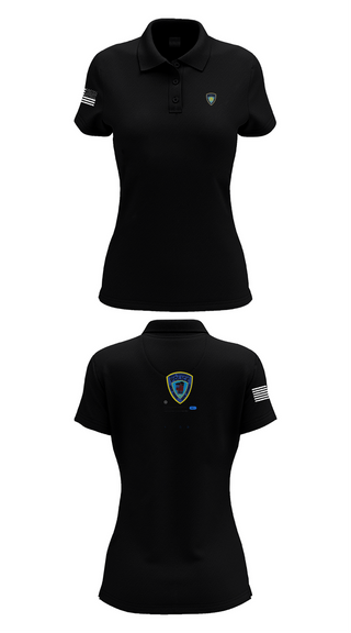 Womens Short Sleeve Performance Polo, Port Authority Police, , Teamtime, Team time, sublimation, custom sports apparel, team uniforms, spirit wear, spiritwear, sports uniforms, custom shirts, team store, custom team store, fundraiser sports, apparel fundraiser