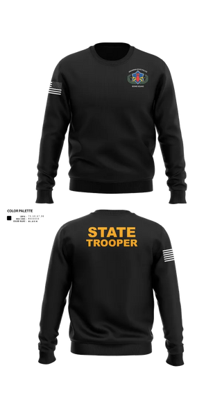Crew Neck Sweatshirt, Arkansas State Police Bomb Squad, , Teamtime, Team time, sublimation, custom sports apparel, team uniforms, spirit wear, spiritwear, sports uniforms, custom shirts, team store, custom team store, fundraiser sports, apparel fundraiser