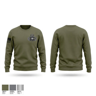 Crew Neck Sweatshirt, Charlie Co., 422 CA BN AIRBORNE, Army, Teamtime, Team time, sublimation, custom sports apparel, team uniforms, spirit wear, spiritwear, sports uniforms, custom shirts, team store, custom team store, fundraiser sports, apparel fundraiser