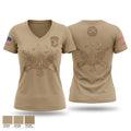 2-32 Women's Short Sleeve V-neck Shirt - 1
