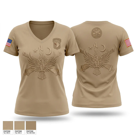 Womens Short Sleeve Vneck Shirt, 2-32, Army, Teamtime, Team time, sublimation, custom sports apparel, team uniforms, spirit wear, spiritwear, sports uniforms, custom shirts, team store, custom team store, fundraiser sports, apparel fundraiser
