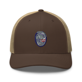 School Officer 55113058 Retro Trucker Hat | Yupoong 6606