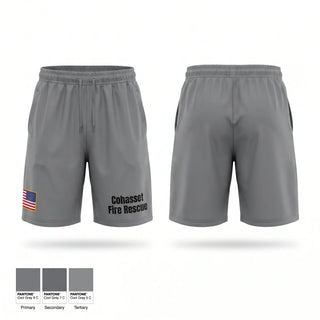Athletic Shorts With Pockets, Cohasset Fire & Rescue, Fire Department, Teamtime, Team time, sublimation, custom sports apparel, team uniforms, spirit wear, spiritwear, sports uniforms, custom shirts, team store, custom team store, fundraiser sports, apparel fundraiser
