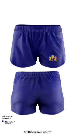 Ranger Panties, USS Columbia, , Teamtime, Team time, sublimation, custom sports apparel, team uniforms, spirit wear, spiritwear, sports uniforms, custom shirts, team store, custom team store, fundraiser sports, apparel fundraiser