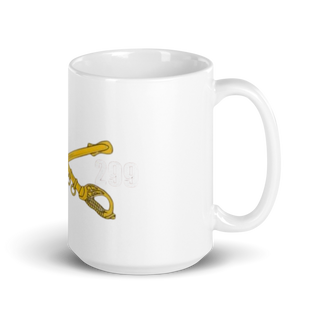A Troop, 1st squadron-299th Calvary Regiment 70291790 White Glossy Mug - Small