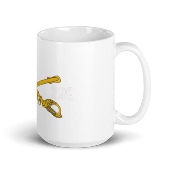A Troop, 1st squadron-299th Calvary Regiment 70291790 White Glossy Mug - Medium