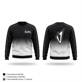 Crew Neck Sweatshirt, Midwest Vandals, Baseball, Teamtime, Team time, sublimation, custom sports apparel, team uniforms, spirit wear, spiritwear, sports uniforms, custom shirts, team store, custom team store, fundraiser sports, apparel fundraiser