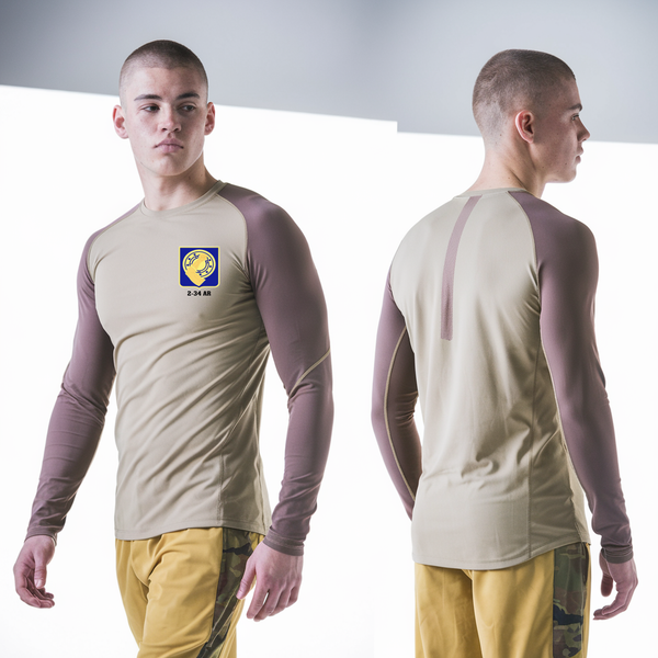 Long Sleeve Performance Shirt, 2-34 AR, Army, Teamtime, Team time, sublimation, custom sports apparel, team uniforms, spirit wear, spiritwear, sports uniforms, custom shirts, team store, custom team store, fundraiser sports, apparel fundraiser